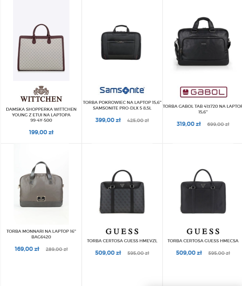 Najlepsze marki w jednym miejscu !