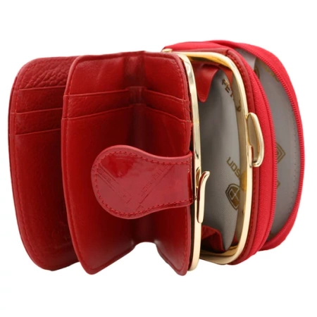 Portfel damski skórzany PETERSON PTN 43972 PLT