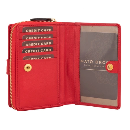 Portfel pionowy damski MATO GROSSO 0813 RFID