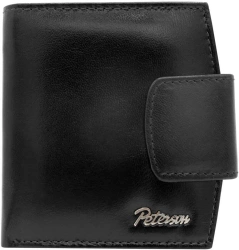 Portfel damski skórzany PETERSON PTN RD-314-NGV-M