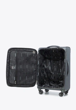 Walizka Wittchen PRIME LINE średnia 4koła 48/57l 56-3S-181