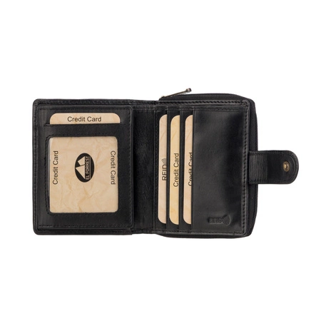 Portfel poziomy damsk EL FORREST 820 RFID