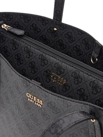 Torebka shopper z saszetką GUESS BRENTON HWLG96