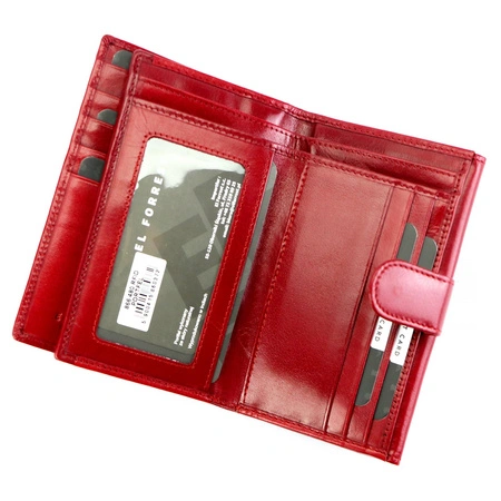 Portfel poziomy damski EL FORREST 866 RFID