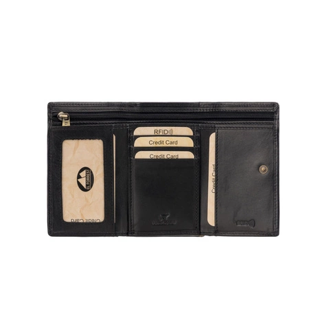 Portfel poziomy damski EL FORREST 579 RFID