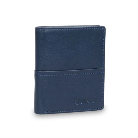 Portfel pionowy męski Valentini Black&Red Diamond 01-154-265