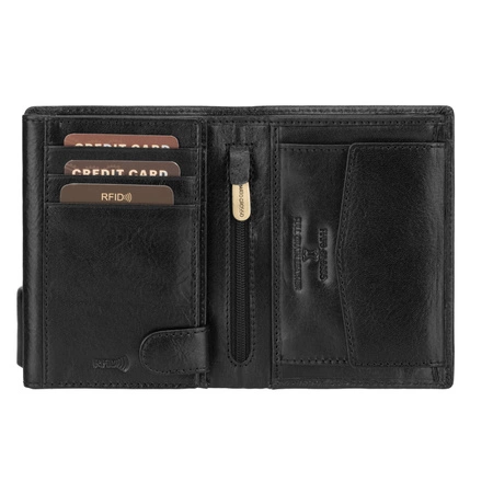 Portfel pionowy męski MATO GROSSO 0859 RFID