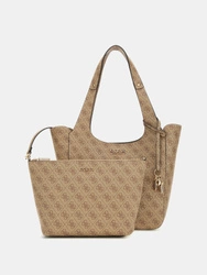 Torebka shopperka 2w1 GUESS logo 4g ECO CALISTA HWSG73