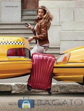 Walizka SAMSONITE COSMOLITE średnia 4koła 68l