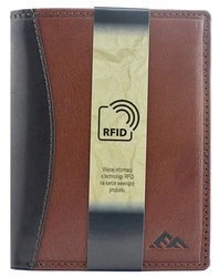 Portfel pionowy męski EL FORREST 544 RFID