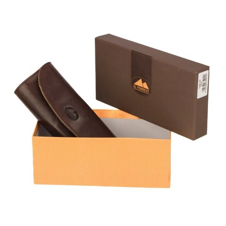 Etui skórzane na okulary El Forrest 1006