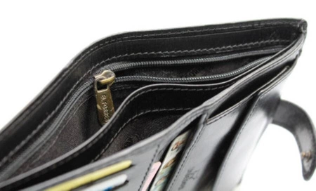 Portfel pionowy męski El Forrest 988 67 RFID