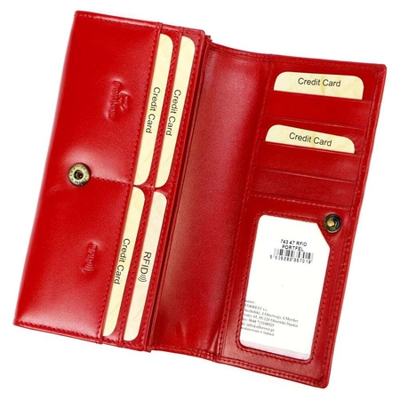 Portfel poziomy damski EL FORREST 743 RFID