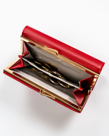 Portfel damski skórzany PETERSON PTN 55020-SGN