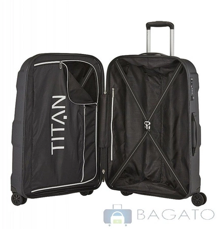 WALIZKA kabinowa Titan X2 Shark Skin 4koła 40l