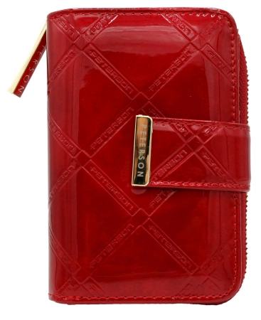 Portfel damski skórzany PETERSON PTN 54033 PLT