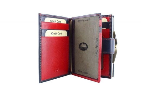 Portfel pionowy damski EL FORREST 872 RFID