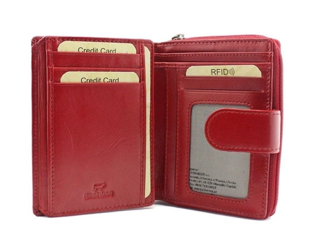 Portfel pionowy damski EL FORREST 975 RFID