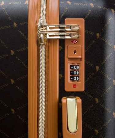 Walizka Puccini Saint Tropez Monogram duża 4 koła ABS023A 87l