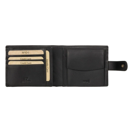 Portfel poziomy męski EL FORREST 709 RFID