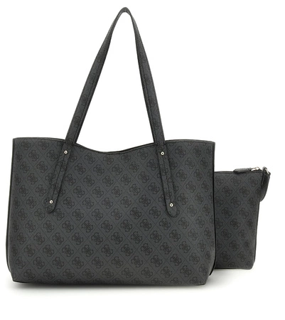 Torebka shopper z saszetką GUESS BRENTON HWLG96