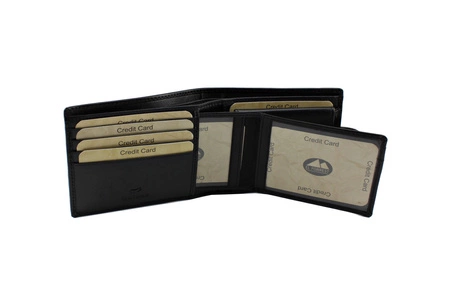 Portfel poziomy męski EL FORREST 817 RFID