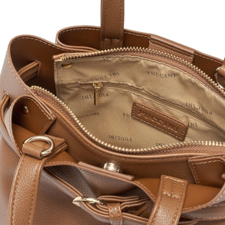 Torebka damska kuferek Puccini Fashion Collection BK2251031M