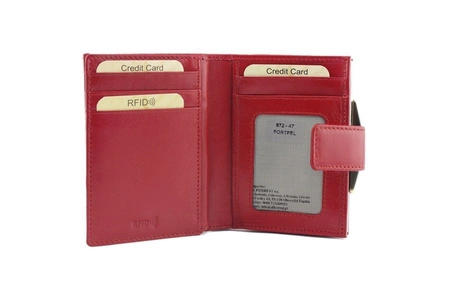 Portfel pionowy damski EL FORREST 872 RFID