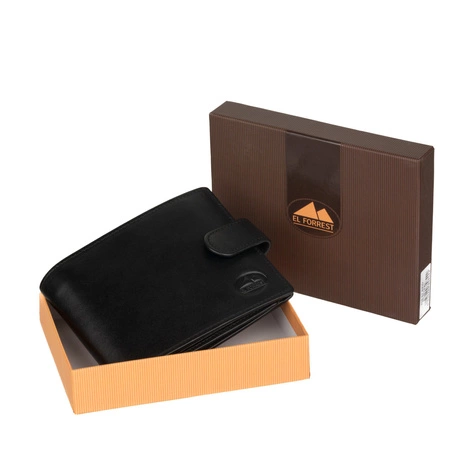 Portfel poziomy męski EL FORREST 709 RFID