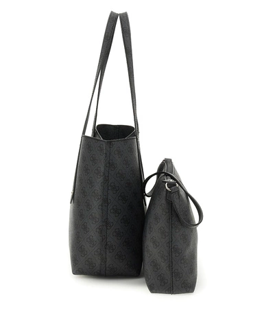 Torebka shopper z saszetką GUESS BRENTON HWLG96