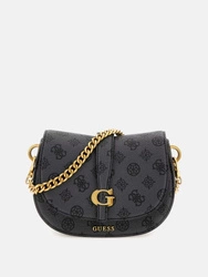 Torebka GUESS Kuba mini logo 4g  HWPA93 CHARCOAL LOGO