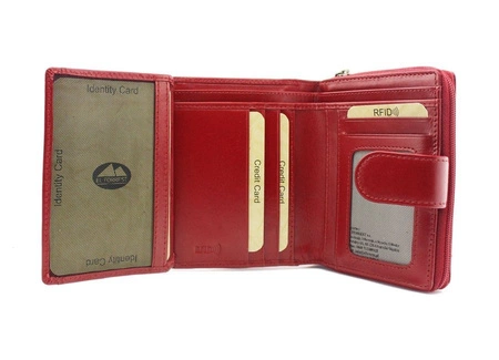 Portfel pionowy damski EL FORREST 975 RFID