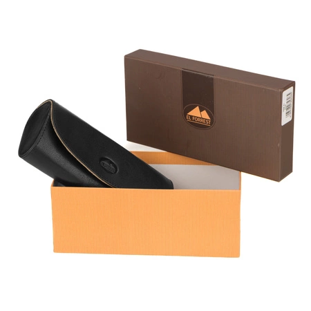 Etui skórzane na okulary El Forrest 1006