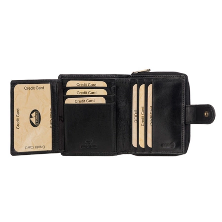 Portfel poziomy damsk EL FORREST 820 RFID