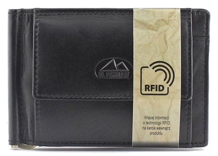 Portfel poziomy męski EL FORREST 3211 RFID