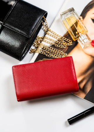 Portfel damski skórzany PETERSON PTN 55020-SGN