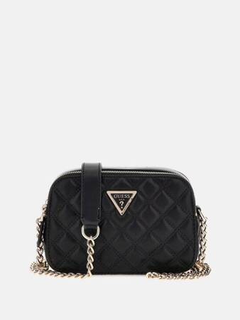 Torebka GUESS crossbody pikowana giully HWQG87 BLACK